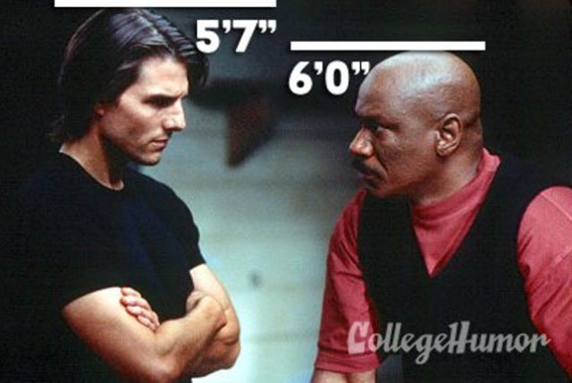 Putting Tom Cruise’s Height in Perspective
