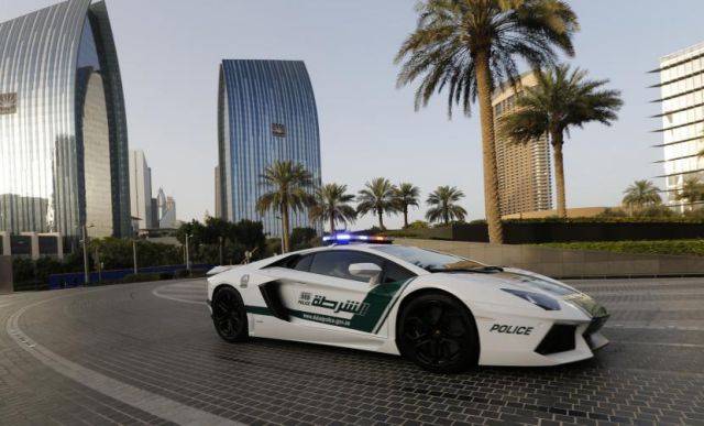 The Dubai Police Really Do Drive around in Style
