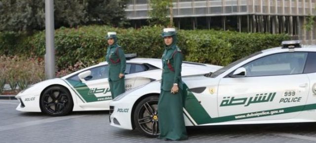 The Dubai Police Really Do Drive around in Style