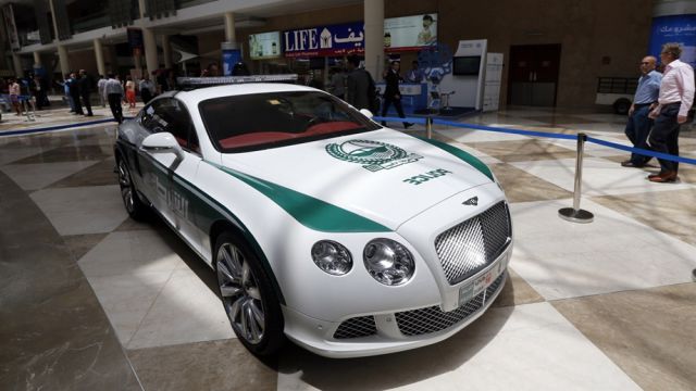 The Dubai Police Really Do Drive around in Style