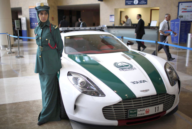 The Dubai Police Really Do Drive around in Style