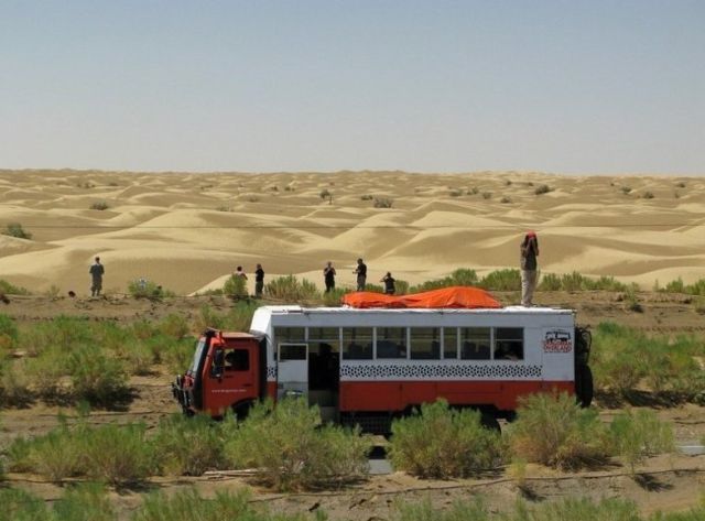 The Longest Desert Highway in the World