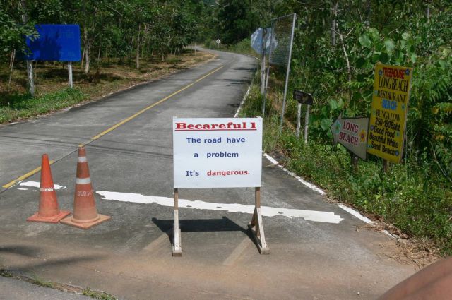 This Thailand Road Needs Serious Help