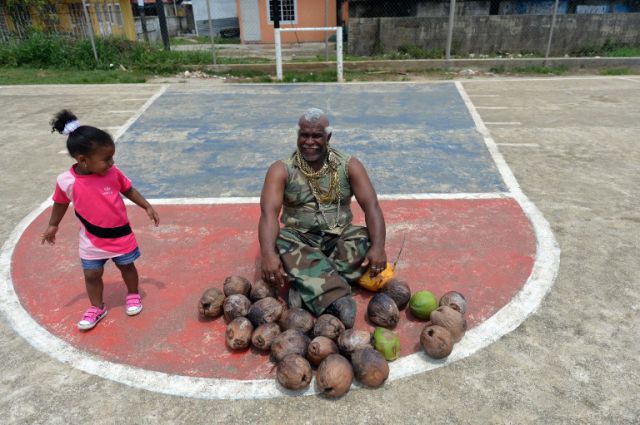 A Real-Life Coconut Peeler