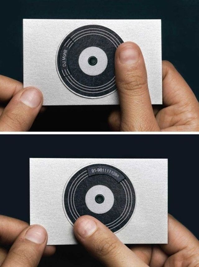 Some Very Wacky and Creative Business Card Designs