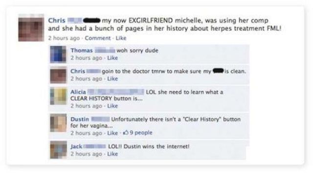 Facebook Fails and Wins. Part 6
