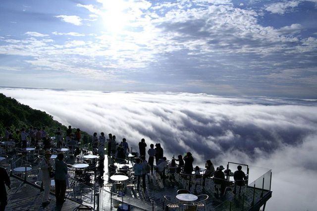 Immerse Yourself in This Dreamlike Setting above the Clouds