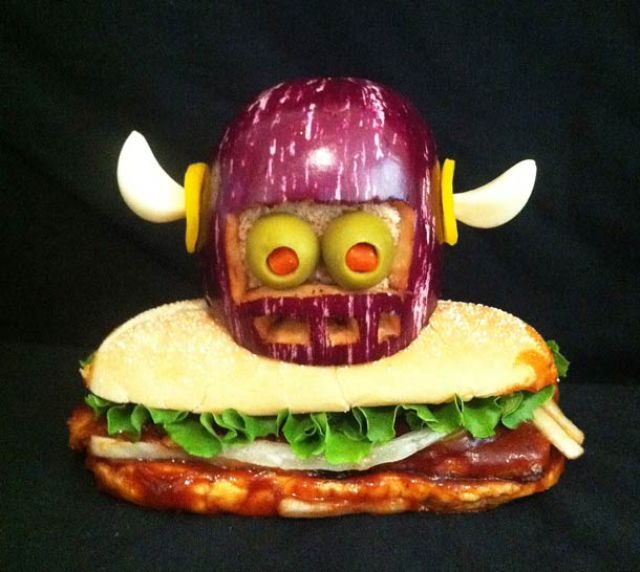 Sandwiches Become Works of Art