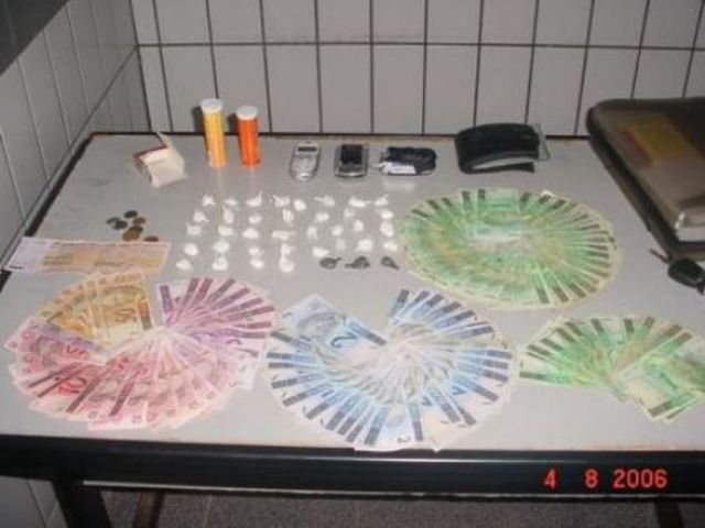 What the Average Loot Seized By the Brazilian Police Looks Like