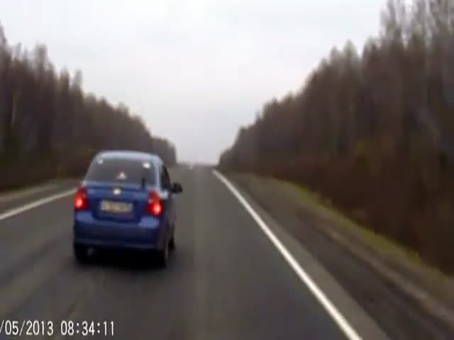 Typical Day on the Road in Russia… 