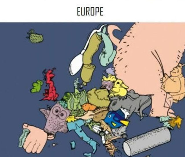 Creative Interpretations of European Countries