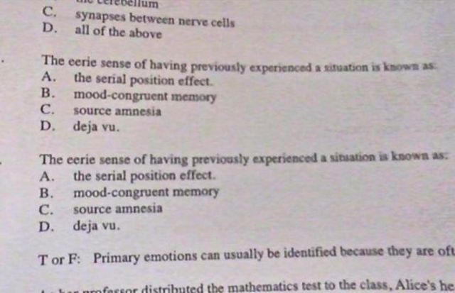 Funny Test Questions That Add a Little Humor to Exams