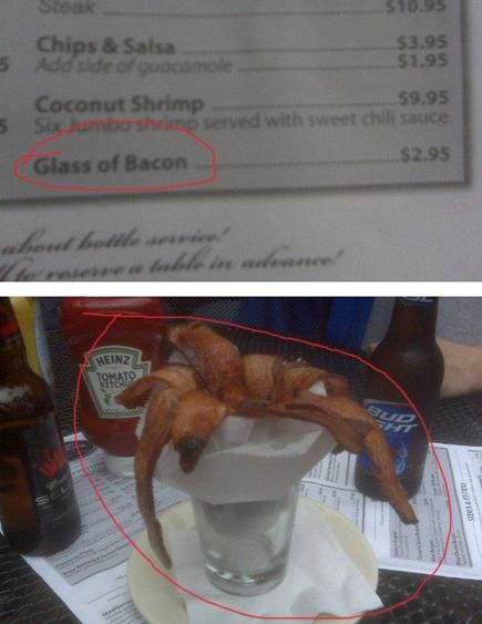 Menu Items with Most Amusing Names