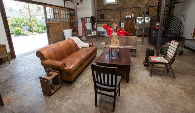 This Converted Gas Station Is Every Man’s Dream House!