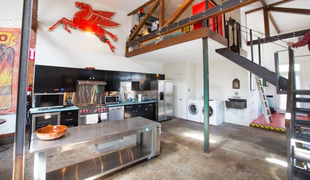 This Converted Gas Station Is Every Man’s Dream House!