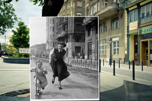 Photos That Literally Offer a Glimpse into the Past