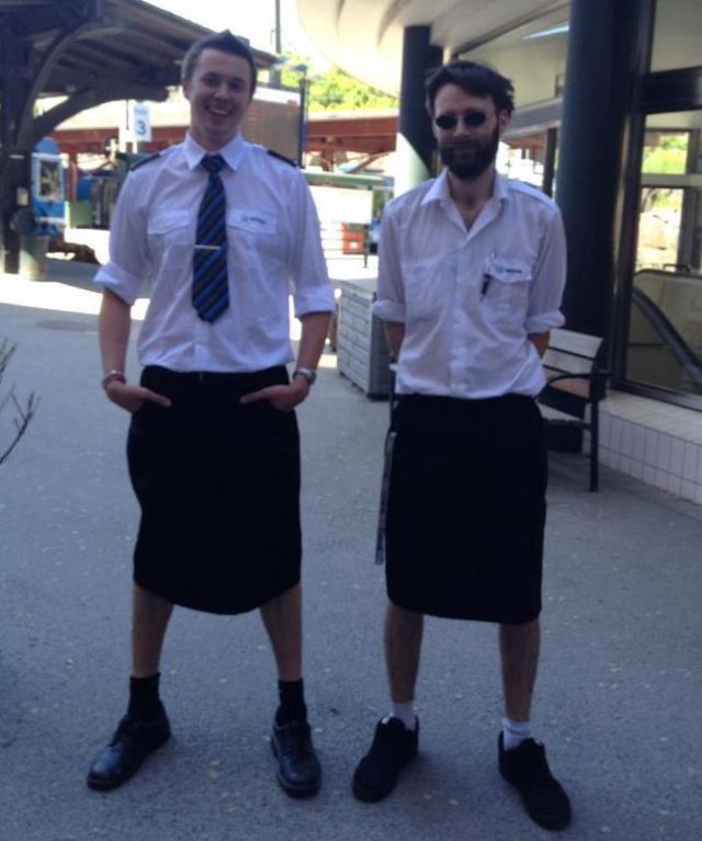 Train Drivers in Stockholm Take Their Work Wear to a New Level