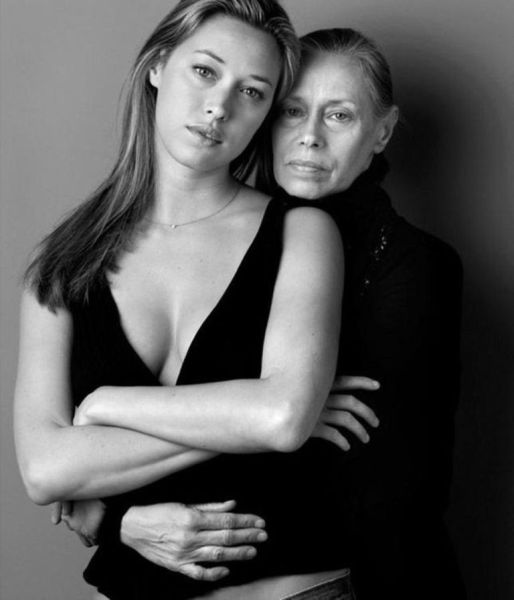 The Moms of Models Pose with Their Beautiful Daughters