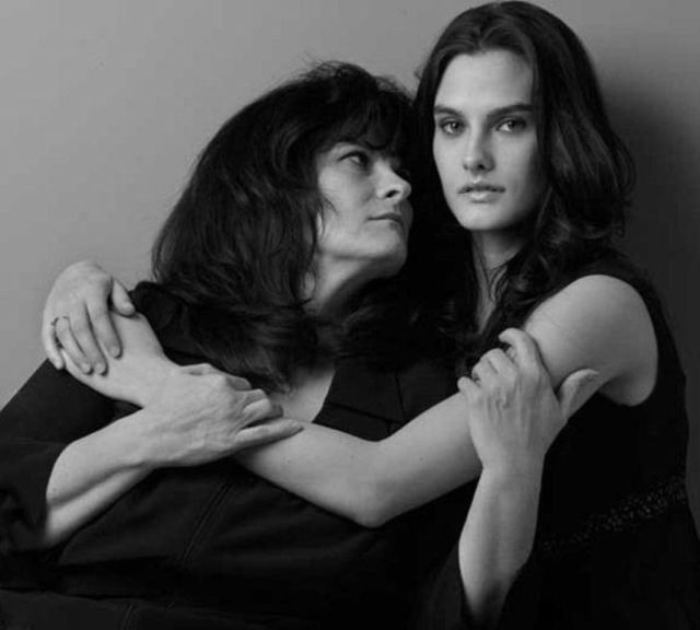 The Moms of Models Pose with Their Beautiful Daughters