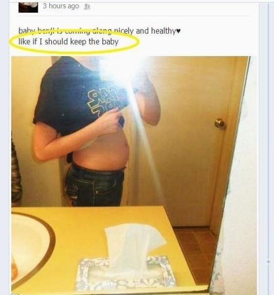 Totally Embarrassing Pregnancy Announcements (22 pics ...
