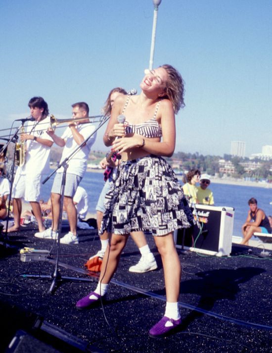The Younger “No Doubt” Group Members in 1989