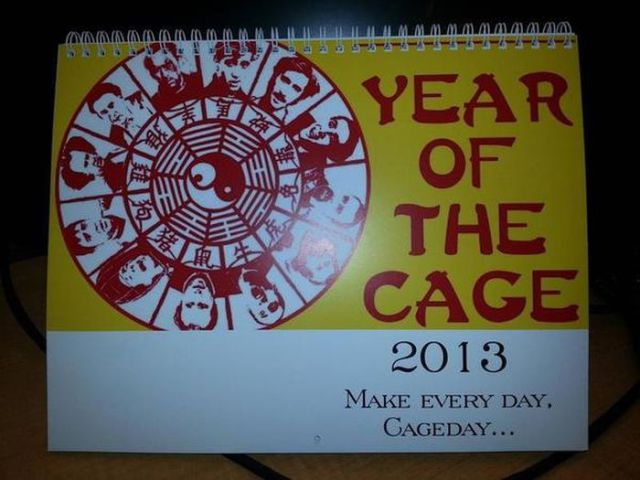 Every Day Is Cageday with This Nicholas Cage Inspired Calendar
