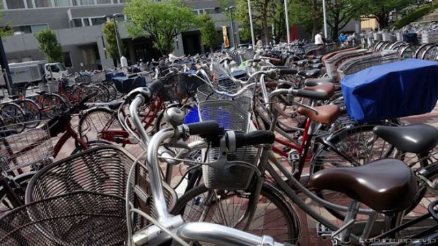 Have You Ever Wondered Where All the Bicycles Are Parked in Japan?