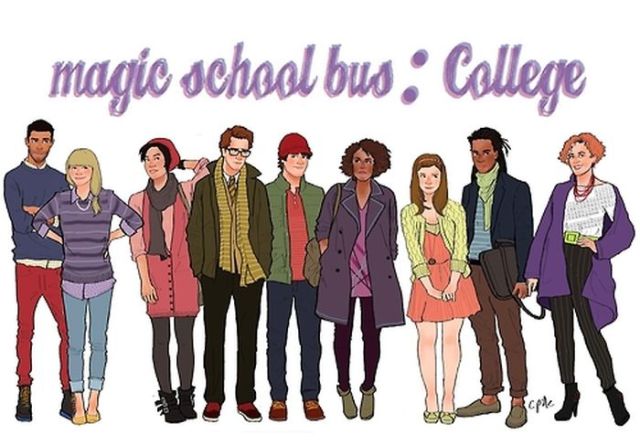 What the Cartoon Kids from the “Magic School Bus” Look Like Now