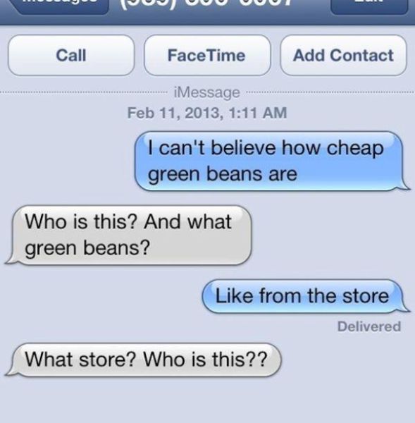 Wrong Number Texts That Are Too Funny for Words