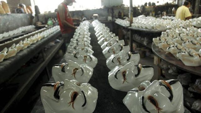 How Guy Fawkes Masks Are Made