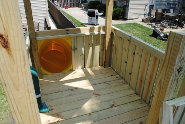 Dad Builds an Awesome Home Swing Set as a Surprise for His Daughter