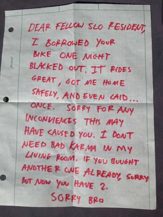Theft Victims Lash Out in These Angry Notes