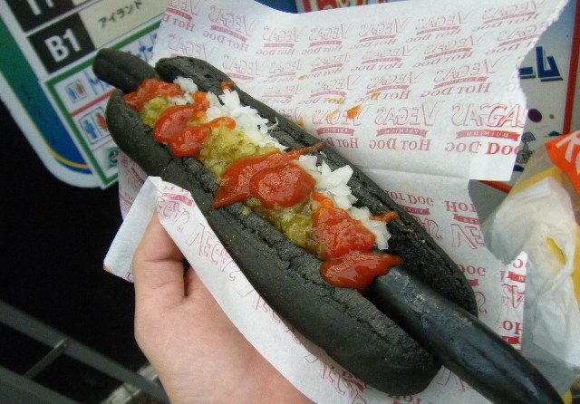 Gross-Looking “Black Hotdog” Is a Japanese Delicacy