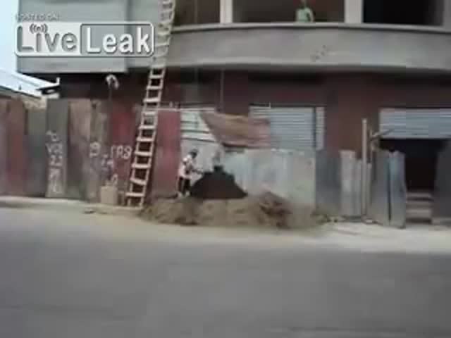 An Interesting Method of Moving Sand 