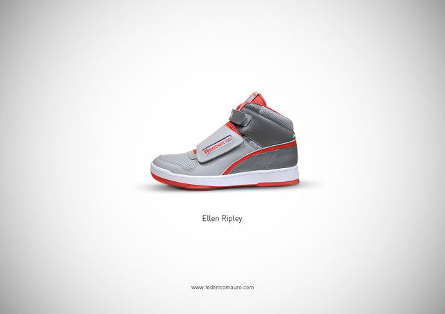 Famous People Represented as Shoes