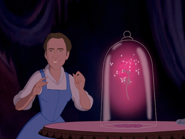 Nicholas Cage Is Pretty as a Disney Princess