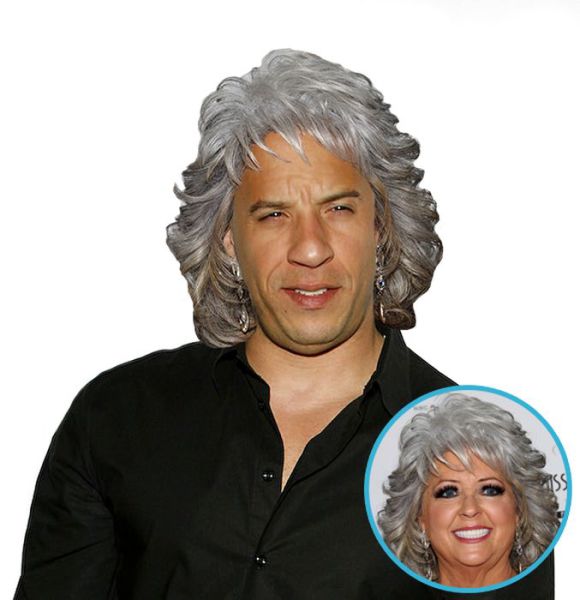 Hilarious Pics of Vin Diesel with Hair…