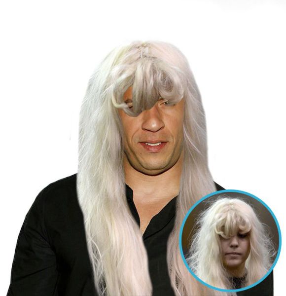Hilarious Pics of Vin Diesel with Hair…