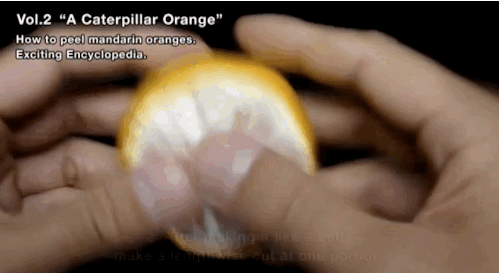 How to Peel Oranges in Style