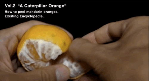 How to Peel Oranges in Style