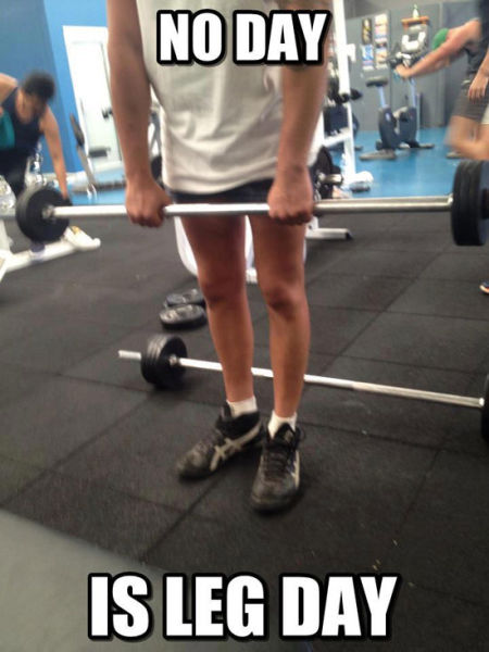 It’s Important to Always Show Up for “Leg Day”
