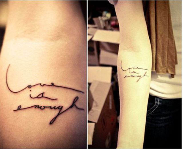 Tattooed Text Art That’s Truly Terrific