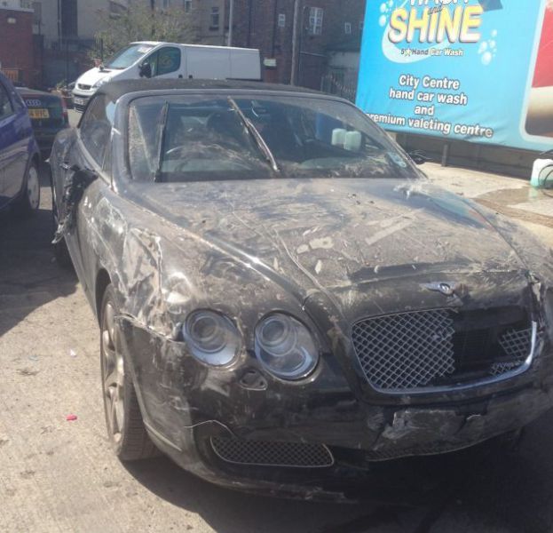 What Can Happen to Your Bentley at a Car Wash