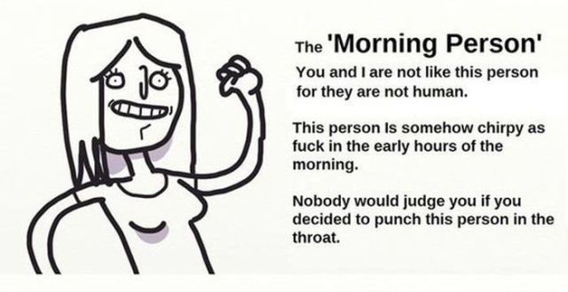 What Kind of Morning Person Are You?