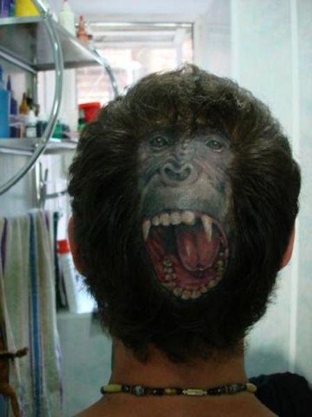 Head Tattoos That Are Quite Creative