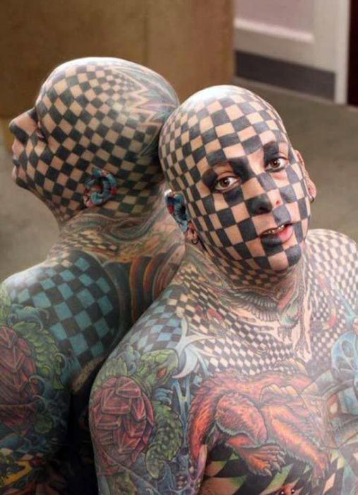 Head Tattoos That Are Quite Creative