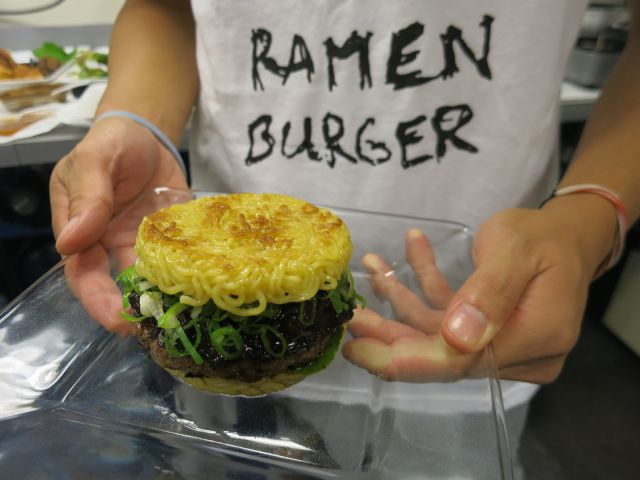 A Delicious Clash of Tastes in the New “Ramen Burger”