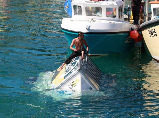 A Day at the Beach Ends Badly for This Poor Guy…