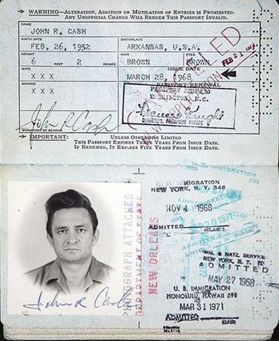 Celebrity Passport Photos from Back in the Day