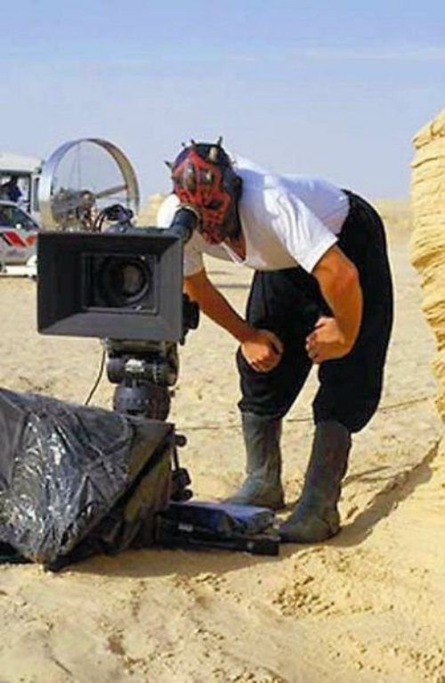 Some of the Behind-the-scenes Action on Great Films